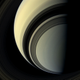 Illustration for article titled Saturn does its best to imitate a Christmas ornament